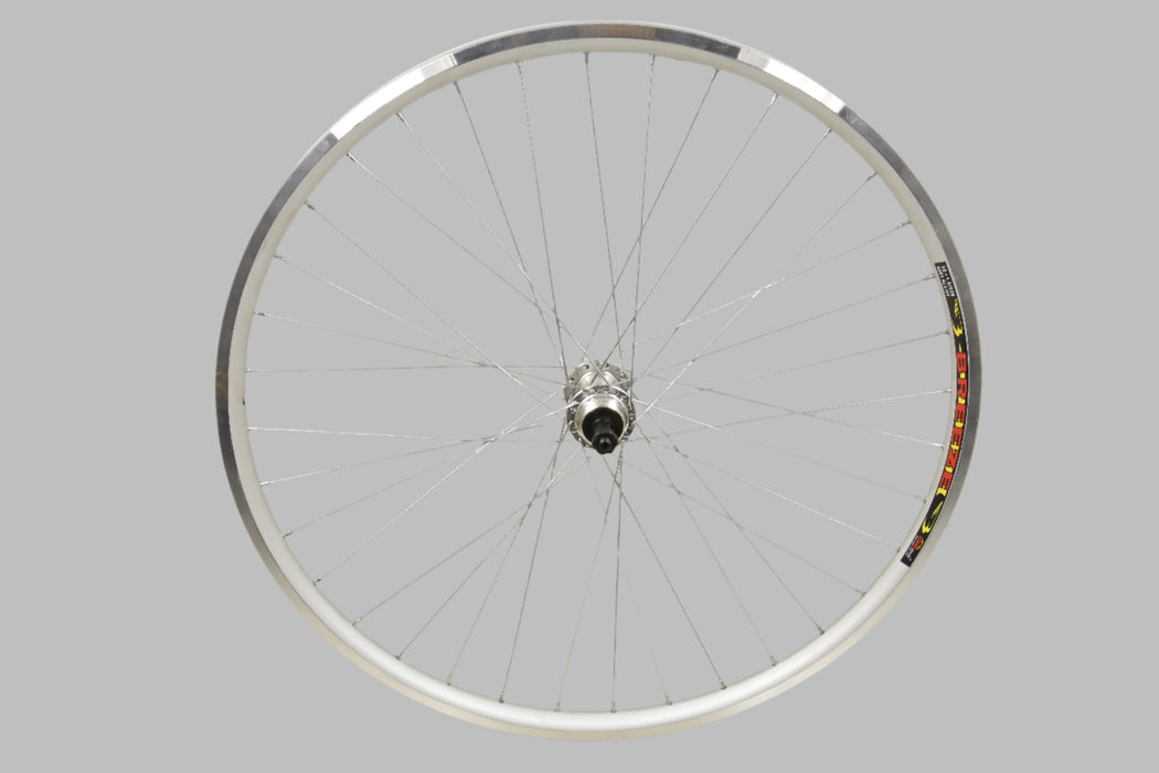 Quick Release Rear Wheel Mtb Bike 26 X 1.75 Double Wall Rim 6, 7 Spd 135mm Silver