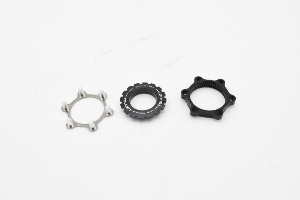 Ribble Level IS 6-Bolt To Centerlock Disc Brake Adapter Kit 3 piece
