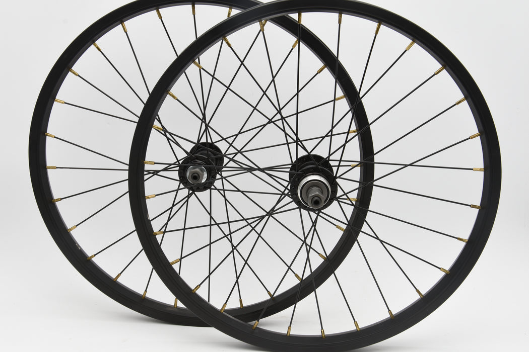 PAIR 20 x 1.75 QUICK RELEASE MULTI SPEED ALLOY RIM WHEELS SUIT JUNIOR MOUNTAIN BIKE 100/130mm