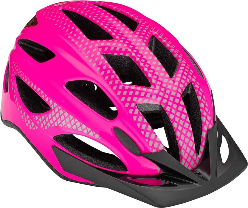 Internet Returns - Schwinn Beam Adjustable Bike Helmet With Rear LED Light - Pink