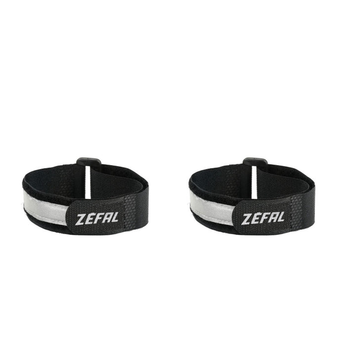 Pair (2 of) of Zefal Doowah Cycle Trouser Pants Straps Black 380mm