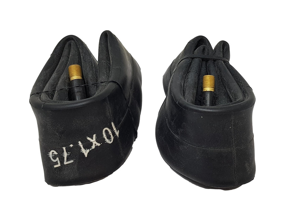 Pair Of 10 x 1.75 Inner Tubes Schrader Car Type Valve Pushchair Pram 10" Wheels
