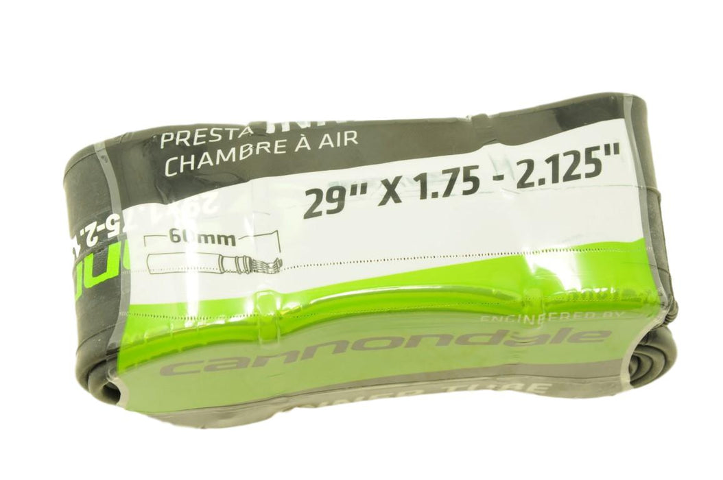 PAIR CANNONDALE MTB INNER TUBES 60mm HP PRESTA VALVE SUIT 29” x 1.75 - 29" x 2.125