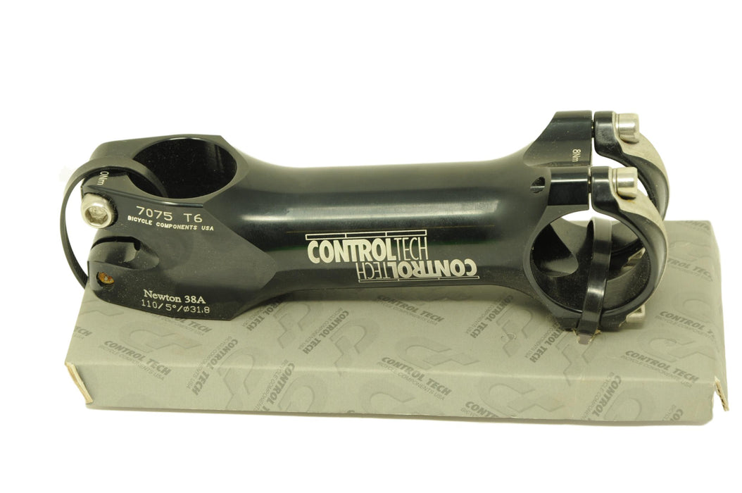 Controltech Newton Road Handlebar Stem Alloy Black 31.8mm