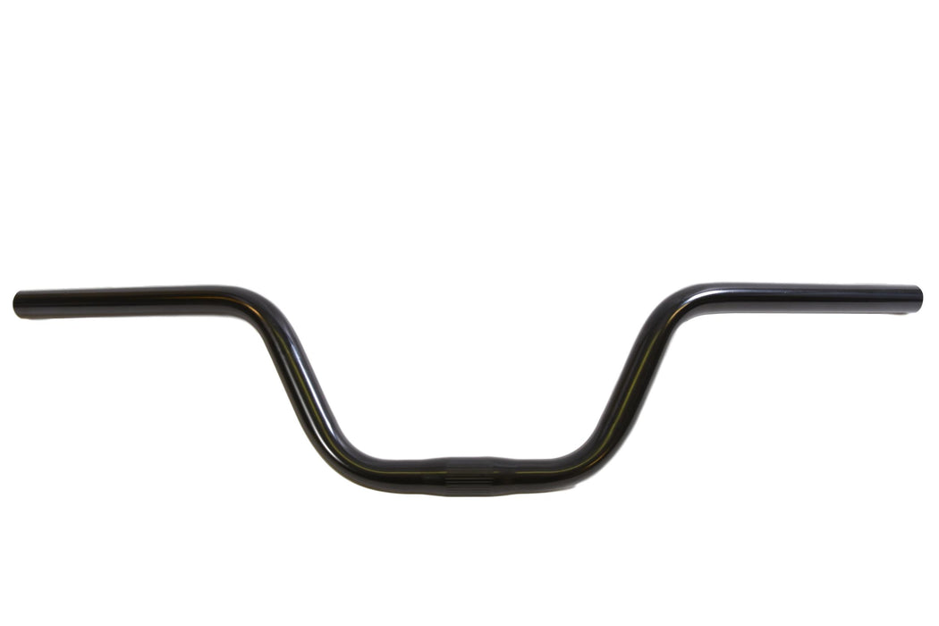 SIT UP HIGH BIKE RIDING POSITION 5“ (120mm) RISE, COMFORT HANDLEBARS 660mm WIDE BLACK