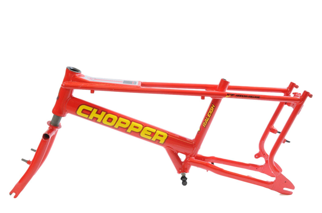 RALEIGH CHOPPER MK 3 RED FRAME & FORKS NEVER EVER RIDDEN READY TO BUILD BARGAIN