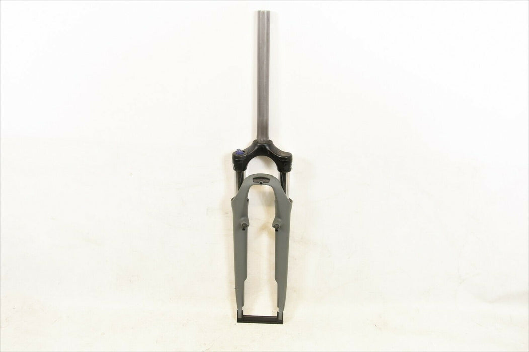 700c 28" SUNTOUR NEX HLO LOCK OUT SUSPENSION FORK 1 1/8” 300mm V BRAKE GREY MATT