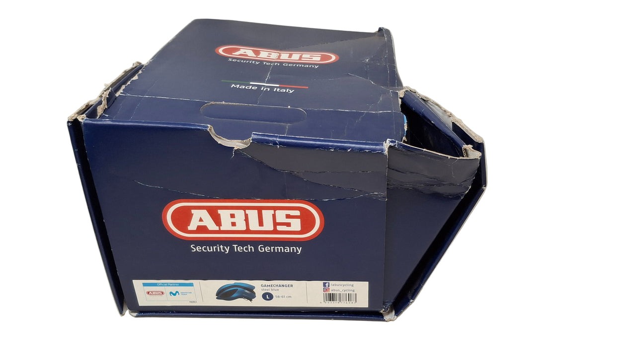 Abus GameChanger Road Bike Helmet Steel Blue Large 58 - 61cm - Ex Display