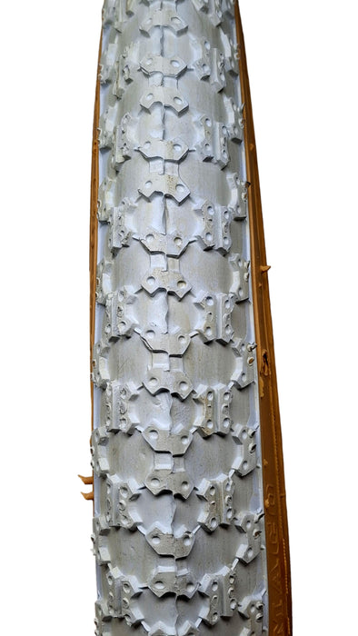 16" White Amberwall Comp 3 Style 16 x 1.75 (47-305) BMX Bike Tyre / Mini Burner