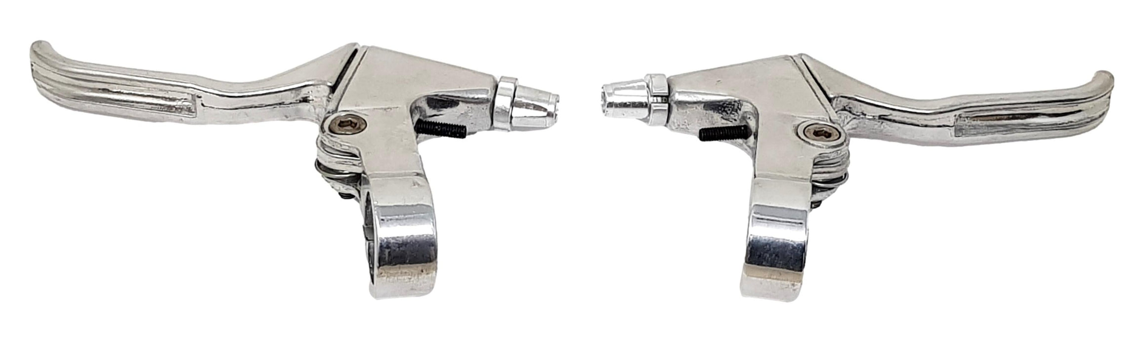 Silver V Brake Levers Mountain Bike Adult Or Kids 2.5 Finger Lever