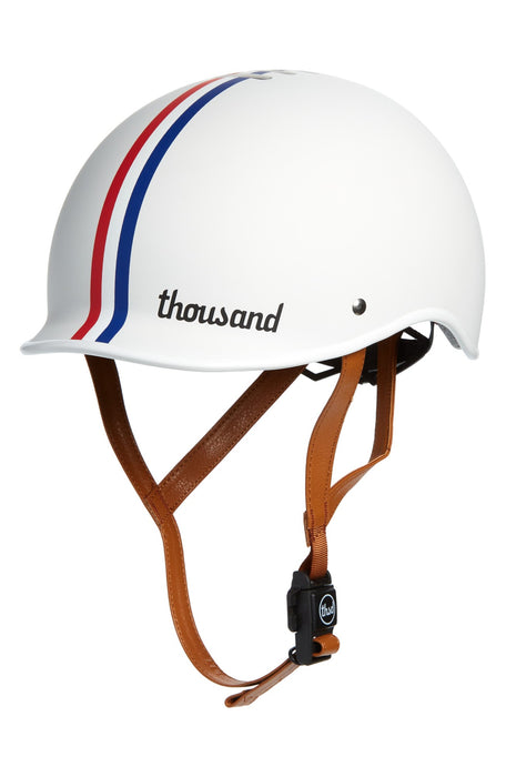 Thousand Heritage Collection Adult Bike Helmet Original Low Profile Retro Commuter Cycling Helmet Large 59 - 62cm Speedway Creme