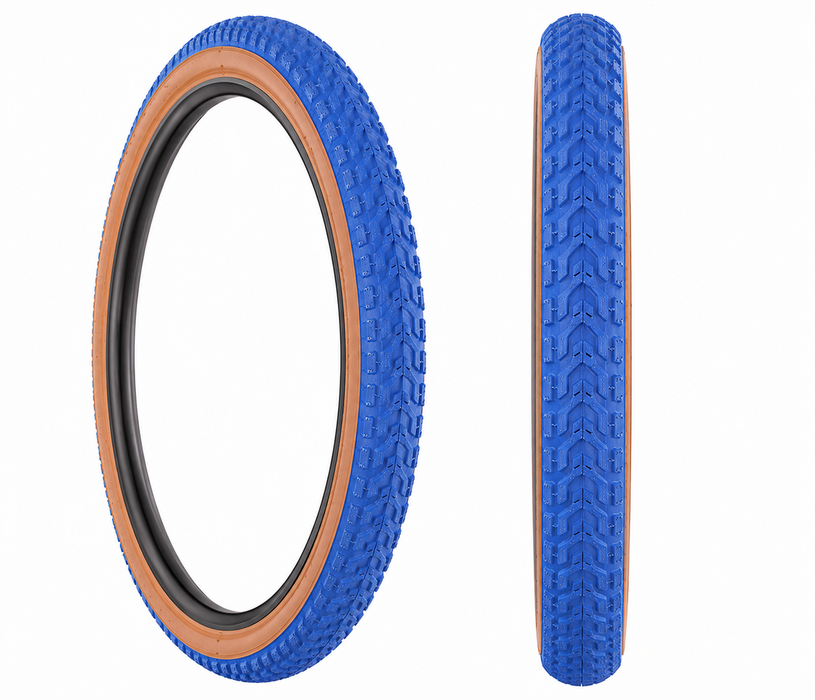 26x2.125 SNAKEBELLY BLUE GUMWALL RALEIGH BOMBER-CRUISER TYRE