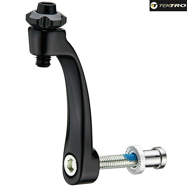 Tektro 1275A Front Brake Cable Hanger with Adjuster Black Lower Fork Mount