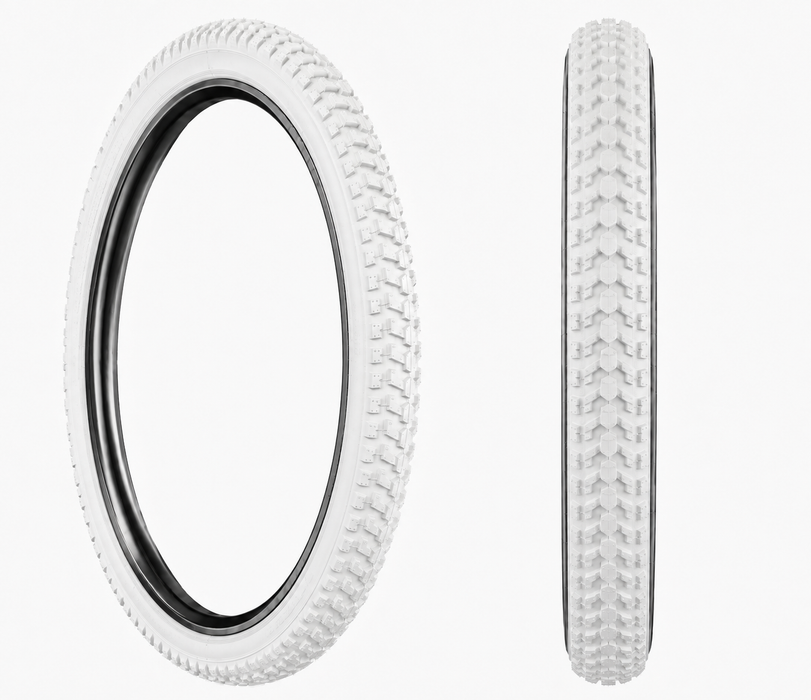 18 x 2.125 (57 - 355) Snakebelly White BMX 18" Bike Tyre Choose Tyres Or Tubes