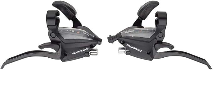 Pair Shimano ST EF-500 Rapid Fire EZI Fire 7 + 3 Speed MTB Bike Shifters &  Brake Lever, All Brake Types