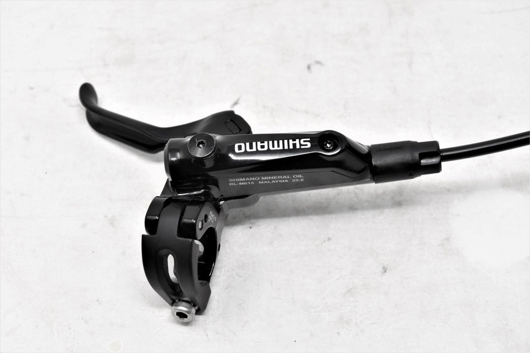 Pair Shimano Deore M615 Hydraulic Disc Brakes Incl Levers, Calipers 800 + 1650mm HOSE