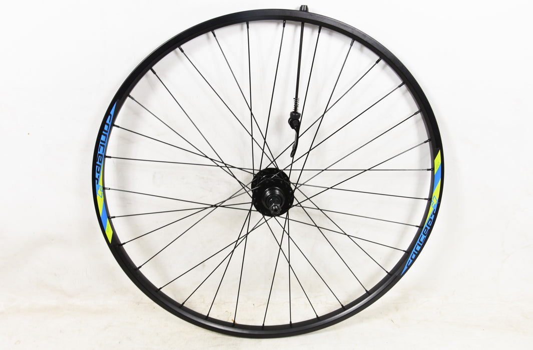 27.5” 584 x19 650B REAR MTB DISC WHEEL  DUAL WALL RIM 6,7,8 MULTI SPEED