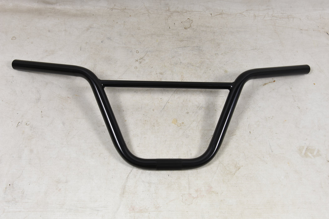 OLD SCHOOL BMX 20" HANDLEBARS 80's STYLE NARROW BRACE BLACK BARS 8 1-2” DROP