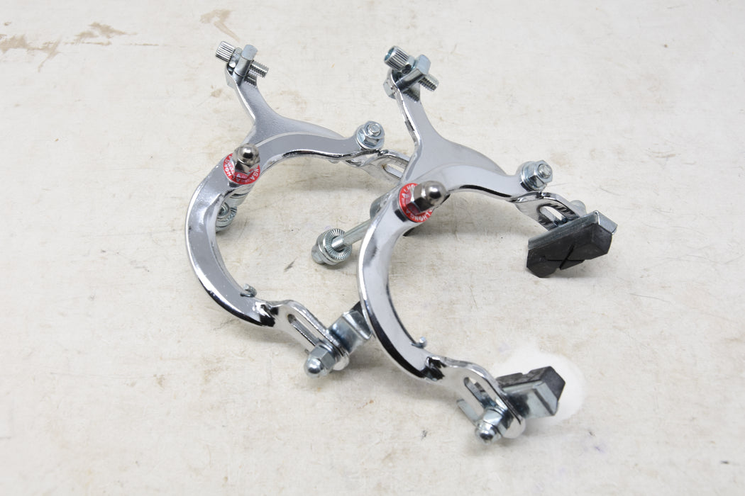 Pair  810 Brake Calipers For Racer Fixie Town Bikes Etc 81mm -65mm Reach