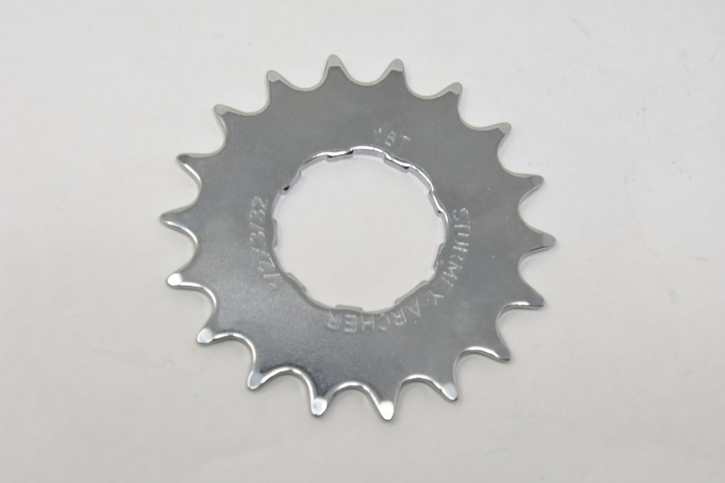 Sturmey Archer 9 Spline tab 18 teeth Sprocket Cog for 3/32 chain Chrome