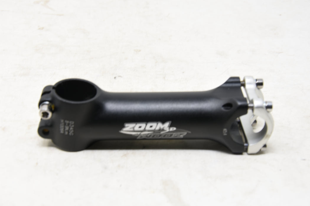 Zoom D345G 3D Forged Aluminium 1 1/8" Ahead Bike HandleBar Stem Black 120mm Reach 25.4mm Bar