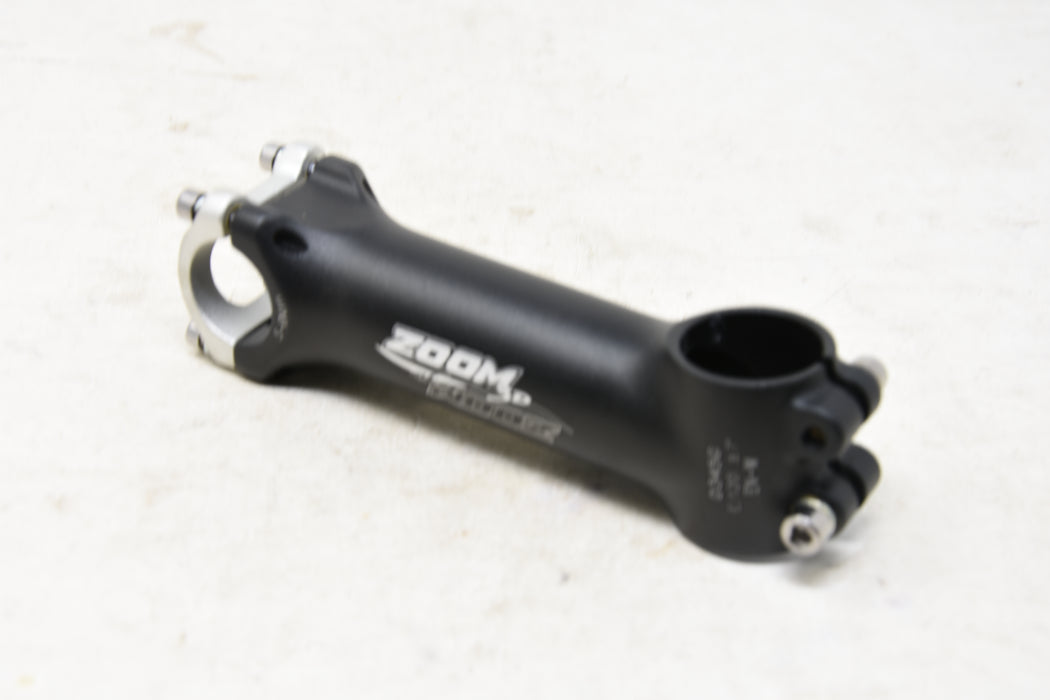 Zoom D345G 3D Forged Aluminium 1 1/8" Ahead Bike HandleBar Stem Black 120mm Reach 25.4mm Bar