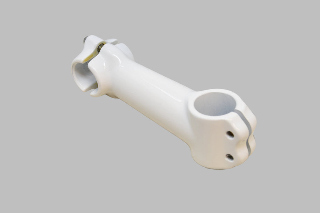 White 1 1/8" Ahead Alloy Mountain Bike Stem 110mm Reach for 25.4mm Handlebar 10 degree