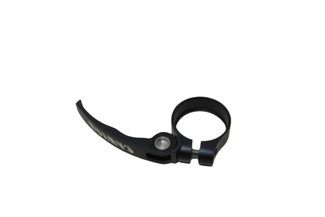 CANYON MTB 35.5mm SEAT CLAMP WITH QR QUICK RELEASE BOLT LIGHT WEIGHT BLACK