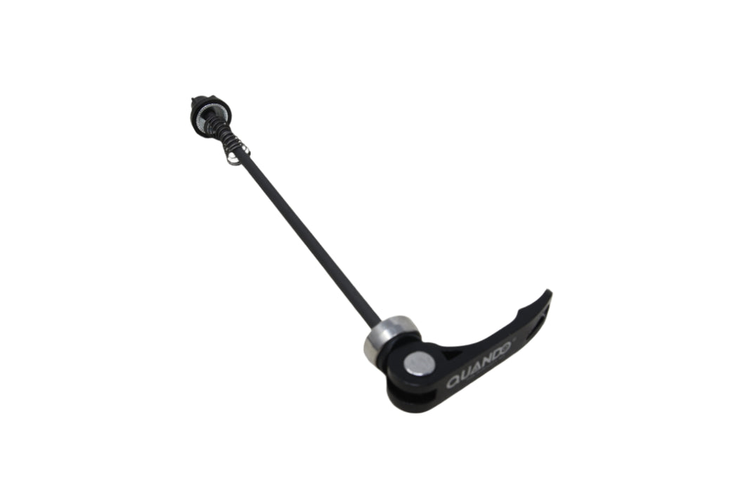 Quando Quick Release Rear Axle Skewer 165mm Black Alloy For 135mm Over Locknut