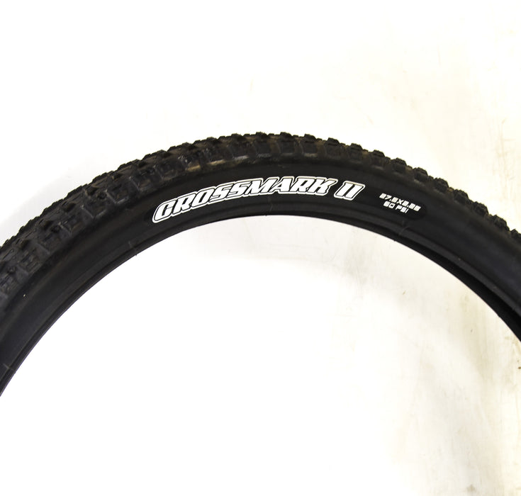 650B Maxxis CrossMark II 60 PSI 27.5´´ x 2.25 rigid MTB tyre 57 - 584 Wire Bead