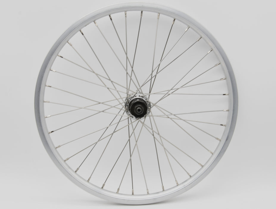 20 X 1.75 406 - 17 Rim Rear Folding Bike MTB Wheel Shimano FH-RM30 7 speed Cassette Hub Silver