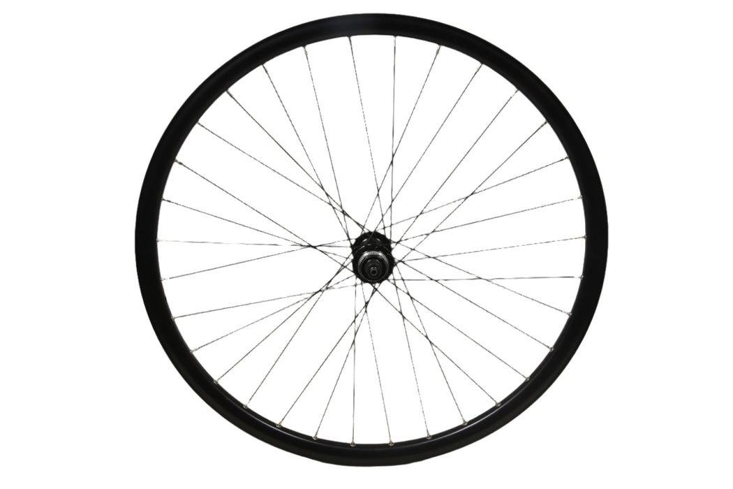 27.5 650B CENTRE LOCK DISC FRONT WHEEL SHIMANO HB-TX505 BLACK RIM