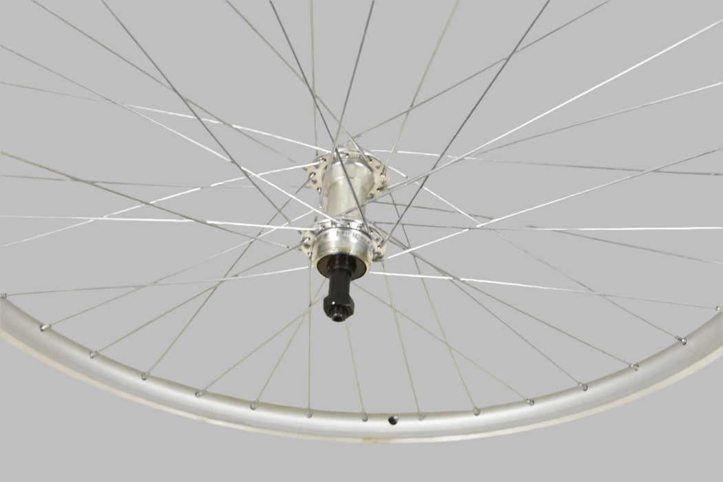 Quick Release Rear Wheel Mtb Bike 26 X 1.75 Double Wall Rim 6, 7 Spd 135mm Silver