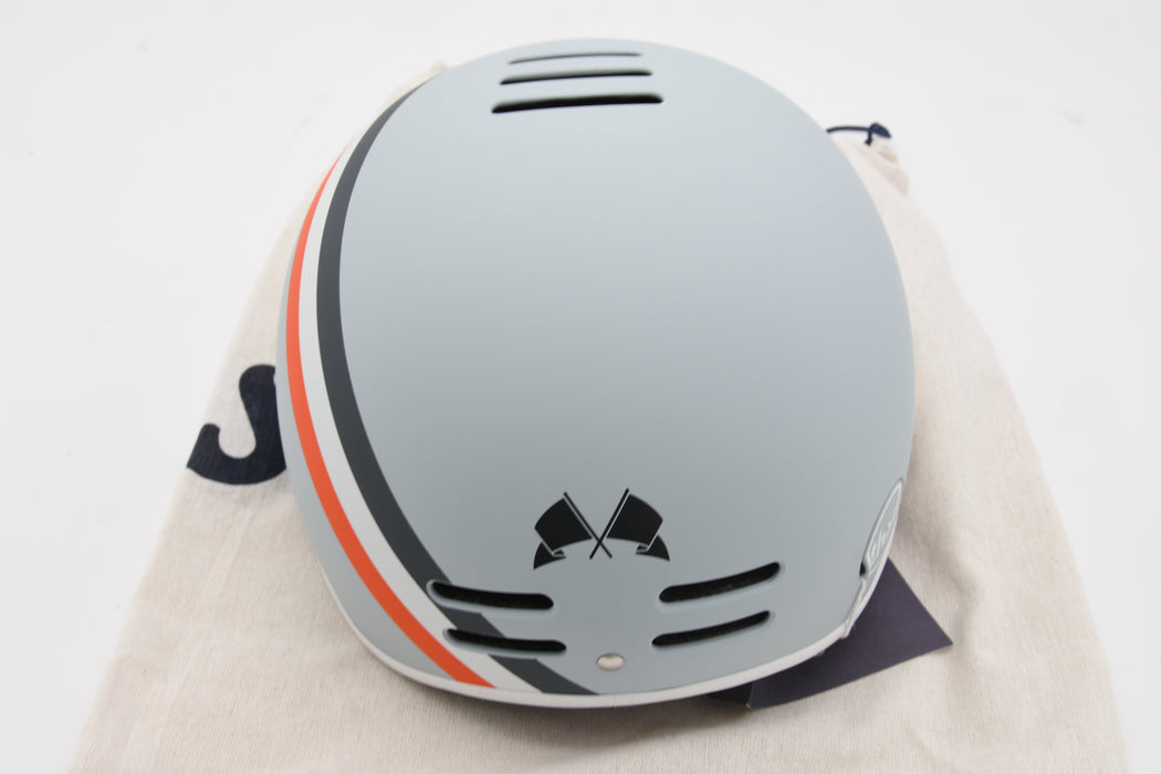 Thousand Heritage Collection Adult Bike Helmet Original Low Profile Retro Commuter Cycling Helmet Large 59 - 62cm GT Stripe grey (matt)