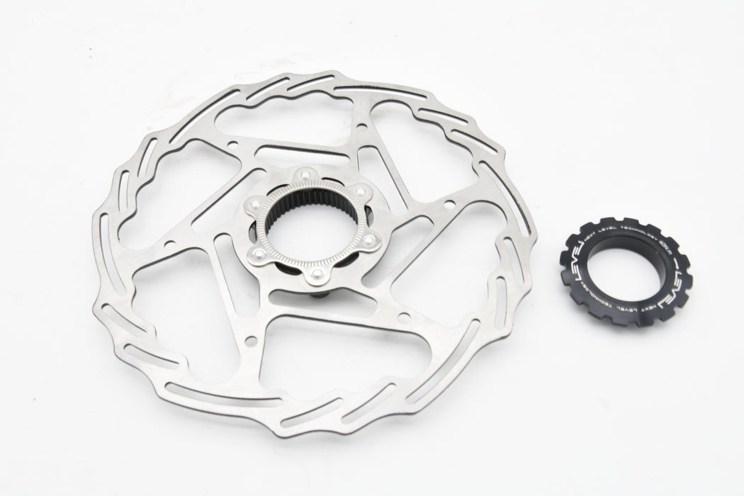 Ribble Level IS 6-Bolt To Centerlock Disc Brake Adapter Kit 3 piece
