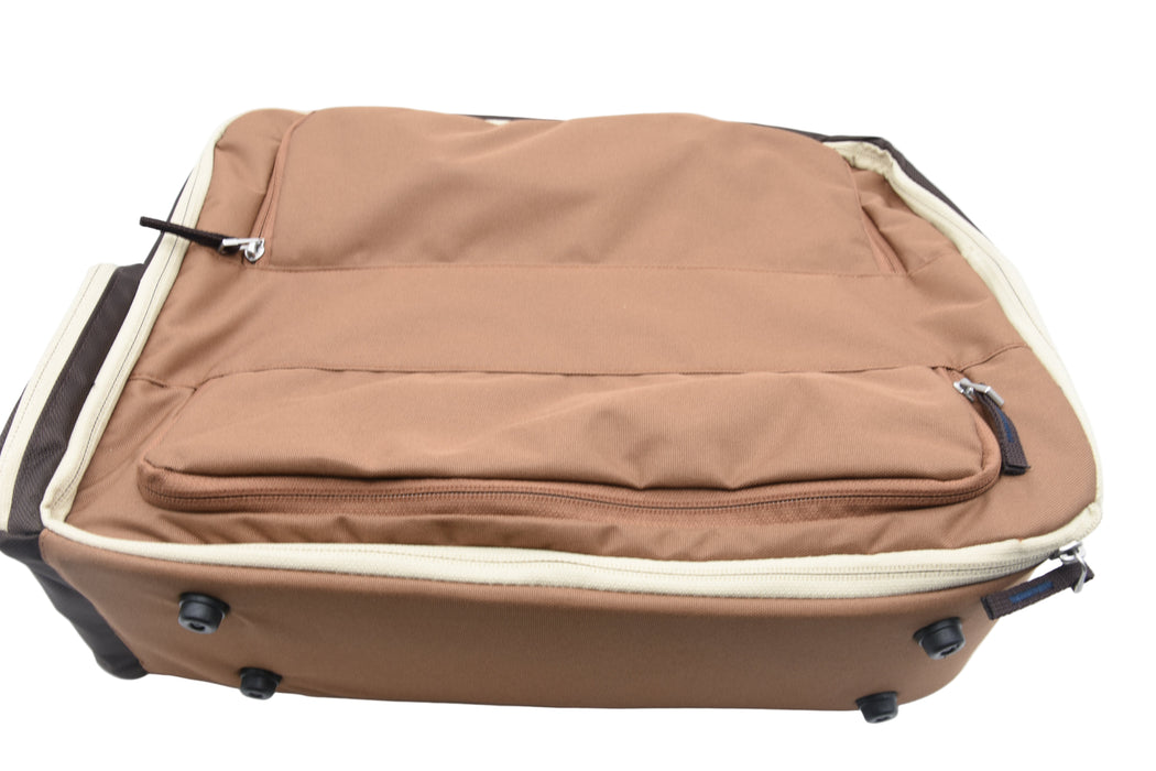 Racktime Workit Classic Commuter City bike Rear Pannier Rack Bag Brown