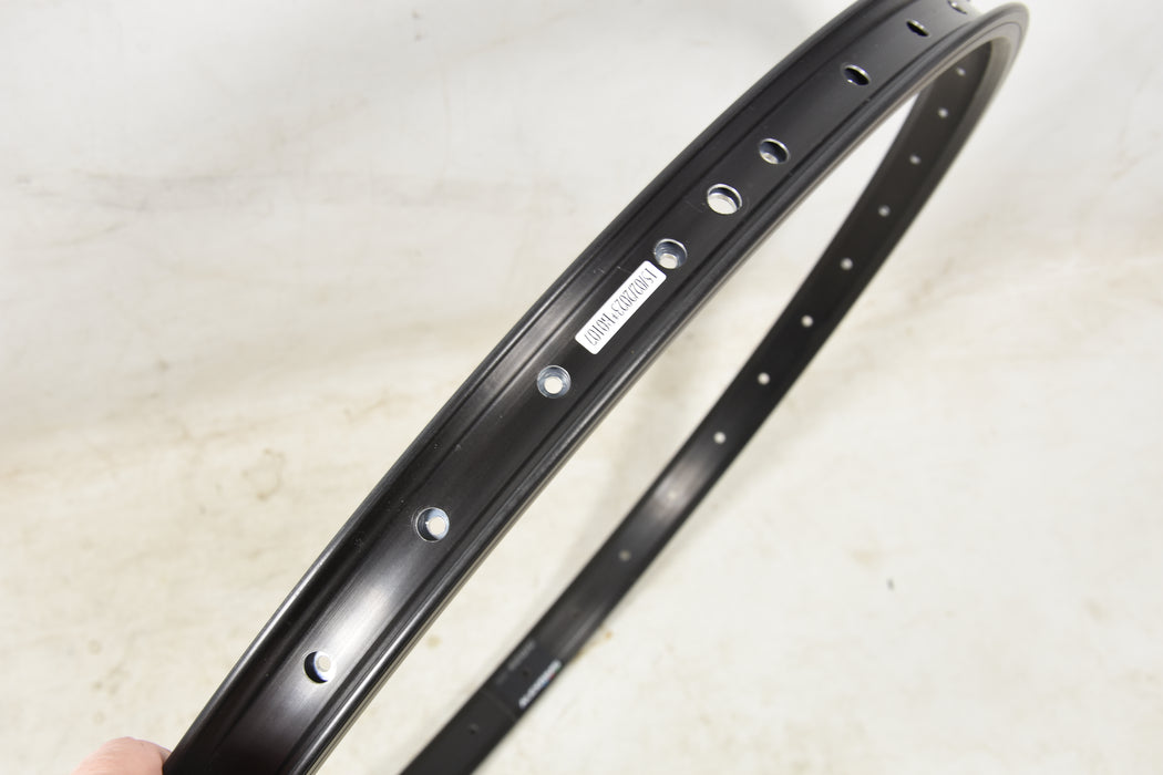 Alex DM24 26" 559 - 24 Black Wide Alloy Rim Double Wall 36 Hole Rim Brake