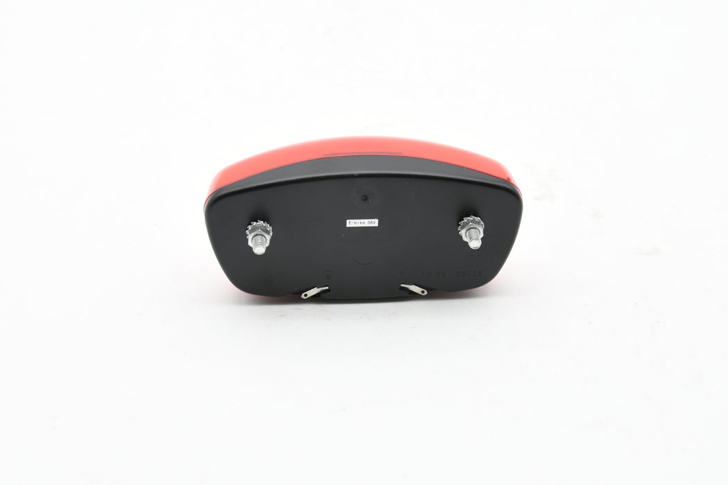 E-Bike 36V rear light with Stop Bike Carrier Mount 80mm Spacing