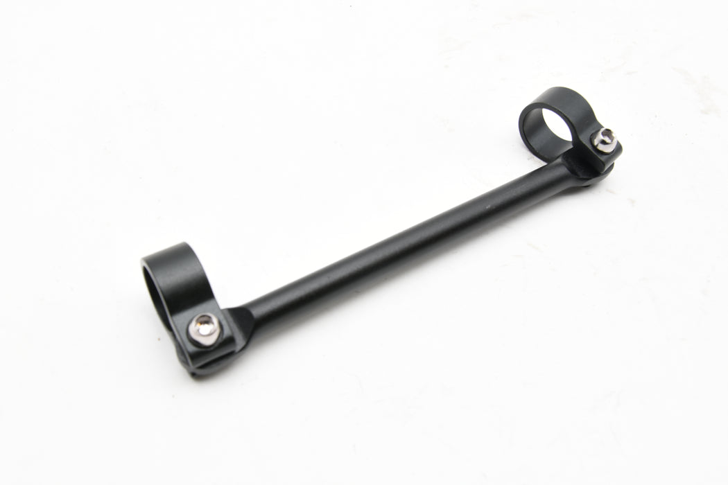 BIKE ALLOY HANDLEBAR BRACE TO STRENGTHEN YOUR MTB LOW RISE HANDLEBARS BLACK