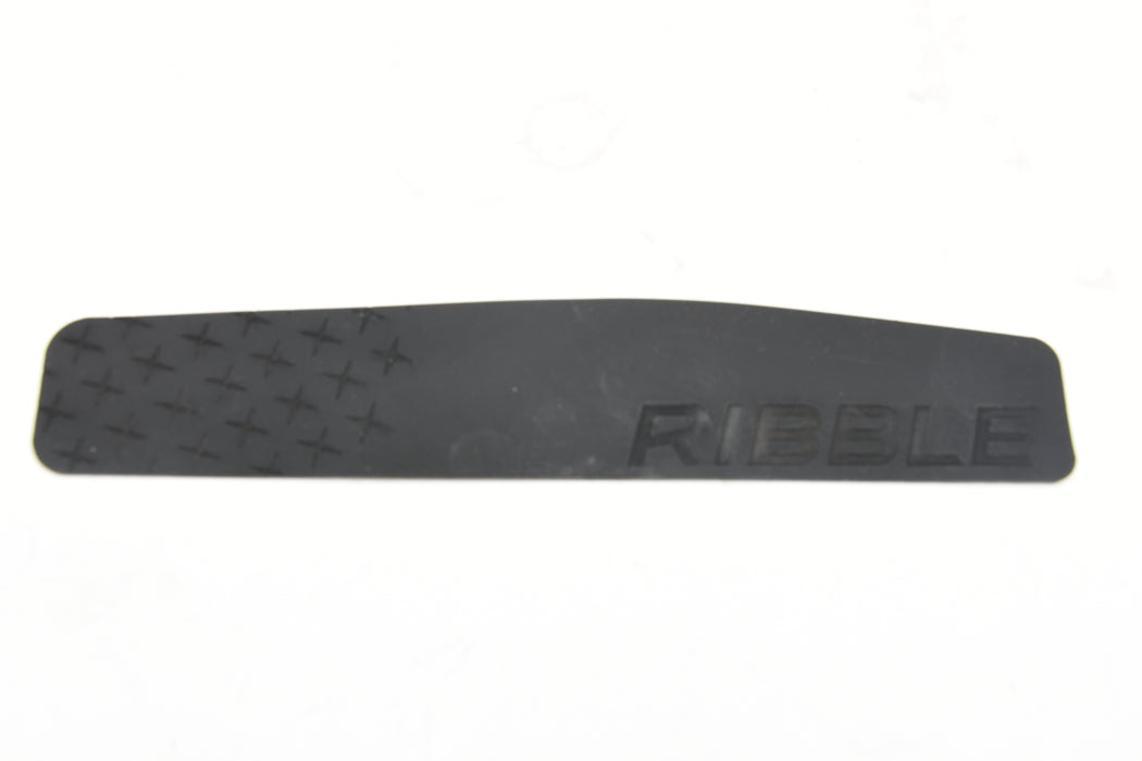 Ribble Bike Frame Chainstay Protector Sticker Decal Black 210m x 40mm Max Large