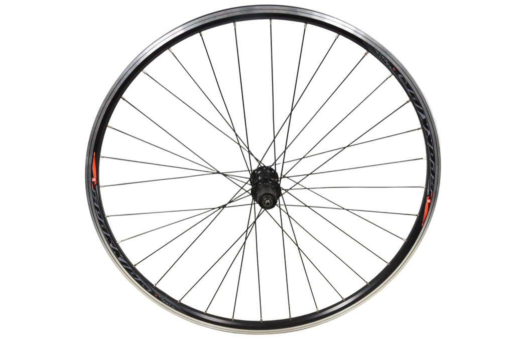 700c (622–17) SHIMANO FH-RM30 8-9-10 SPEED CASSETTE REAR HYBRID BIKE WHEEL BLACK