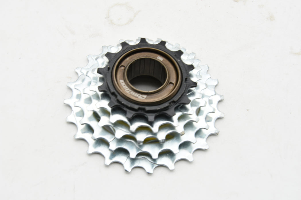 Sunrace 5 Speed 14 - 24T Screw On Road Bicycle Freewheel MFR2A5DP Silver/Black