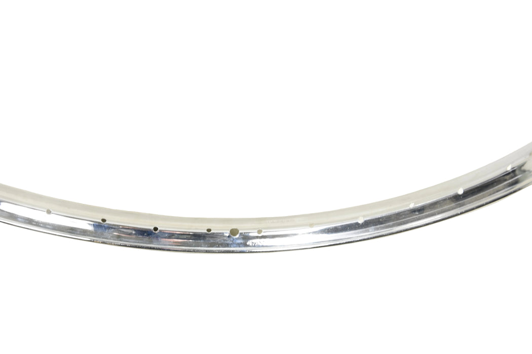 40 SPOKE CHROME PAIR WHEEL RIM VINTAGE ROADSTER BIKE WESTWOOD 28"x1 1-2 635 ROD BRAKE