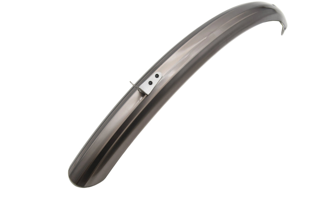 700c X 45mm (28") 3/4" Length Front Plastic Mudguard Grey Smoke Hybrid Bike Fender