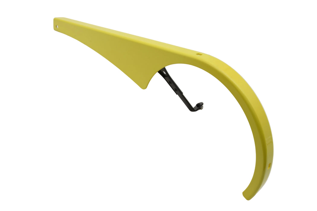 Ridgeback Tradition Steel Yellow Chainguard for 42 Teeth Chain Guard and Bracket
