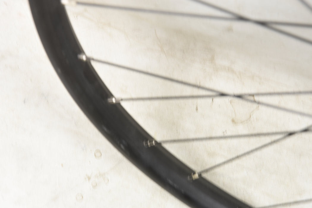 29er 700c CENTRE LOCK DISC REAR WHEEL SHIMANO FH-TX505 8/9/10 SPEED BLACK RIM 160mm ROTOR (SLIGHT MARKS)