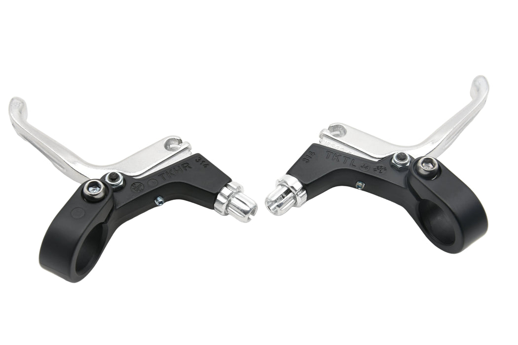 Tektro JL352-RS Junior Small Kids MTB Brake Levers Black Alloy Short Reach 22.2mm Lever