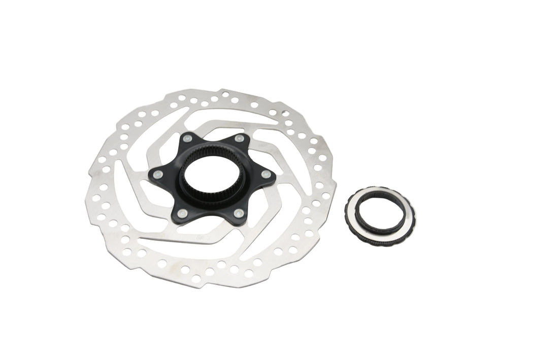 Shimano SM-RT10 160mm Centre Lock Disc Bike Wheel Rotor + Lock Ring Center