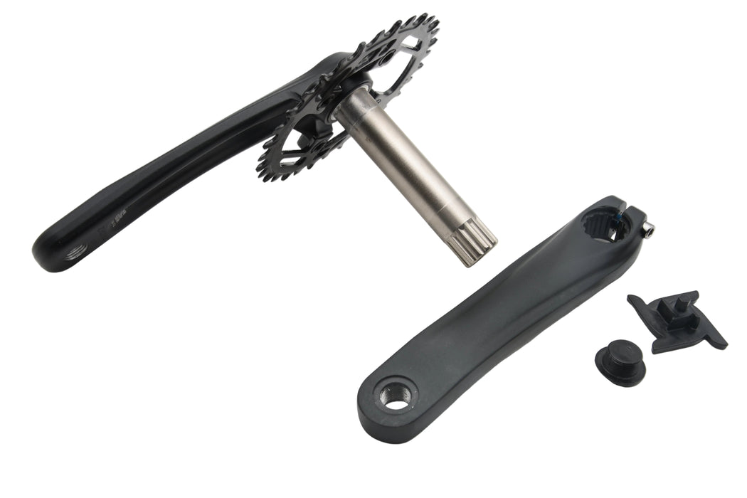 Prowheel Charm FD04S-TT Integrated 24mm Axle Chainset 32 Teeth Chainwheel 170mm arm