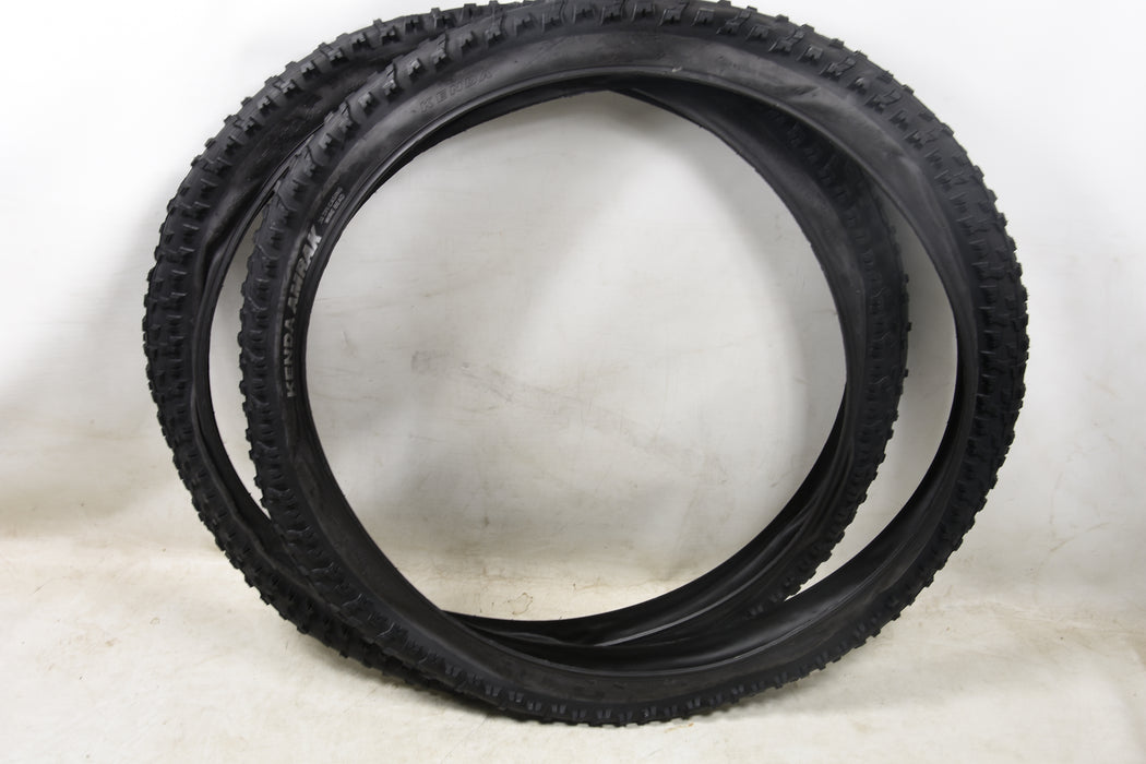 650B Kenda Amrak MTB Bike Tyre 27.5 x 2.40 - 30 TPI Wire Bead Choose One or Two